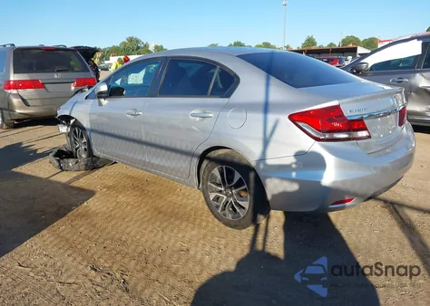 2015 Honda Civic Ex z USA, uszkodzony, nr VIN 19XFB2F85FE068517